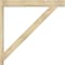 Ekena Millwork Traditional Block Rough Sawn Outlooker, Douglas Fir, 6"W x 42"D x 42"H OUT06X42X42TRA05RDF - alternate 4